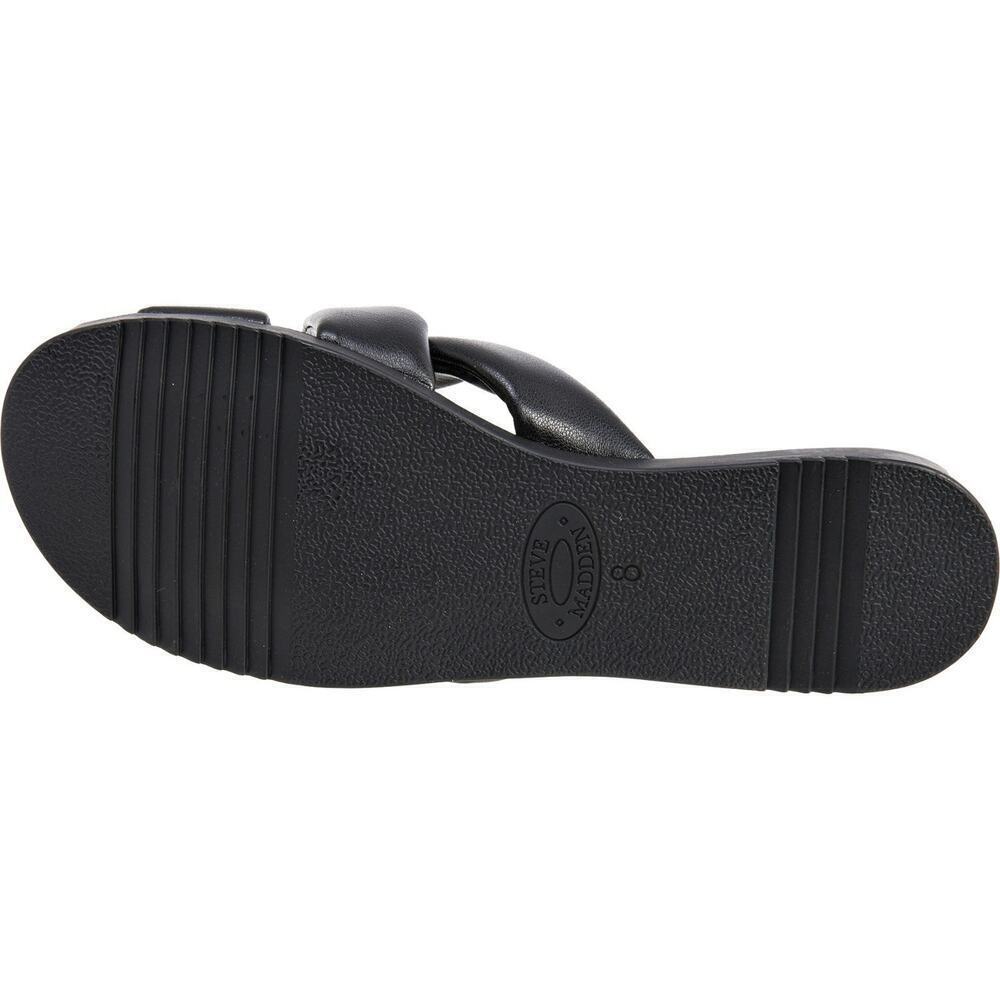 New Steve Madden Women's Salim Slip-On Slide Flat Sandals - Picture 3 of 9